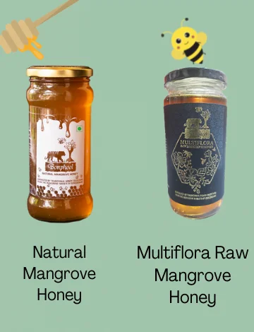 natural and raw honey together photo