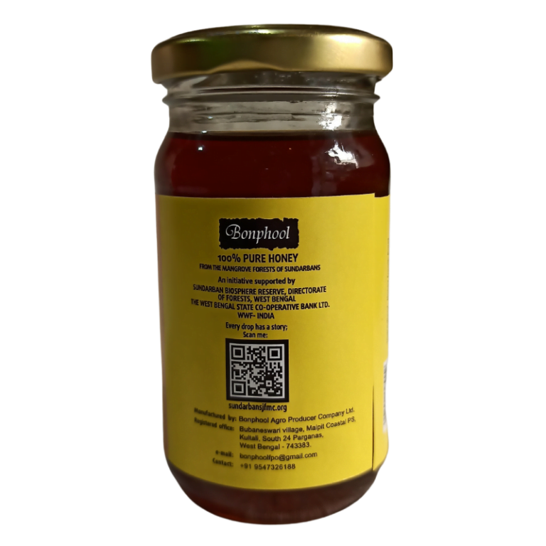 Bonphool Mustard Honey , 250 gms - Sundarbans JFMC